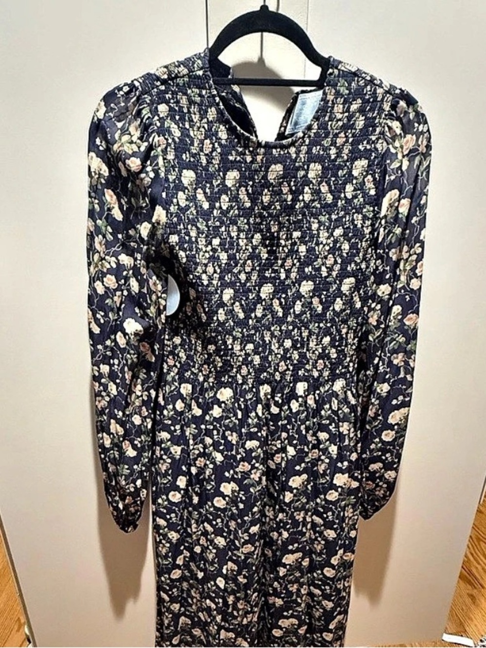 Hill House Home The Nap Dress Floral Maxi Dress Size XS NWT